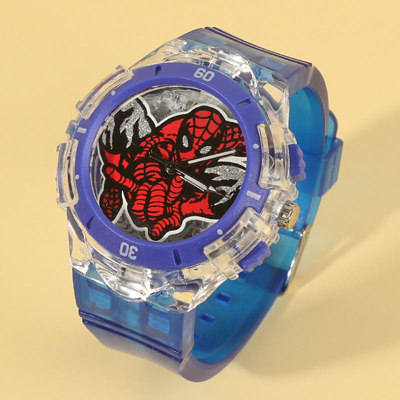 ساعة أطفال ستار ديلو ساعة كواتز للمدرسة الابتدائية ساعة كرتونية ساعة مضيئة ساعة رياضية ساعة إلكترونية هدايا للأولاد والبنات - Image 1